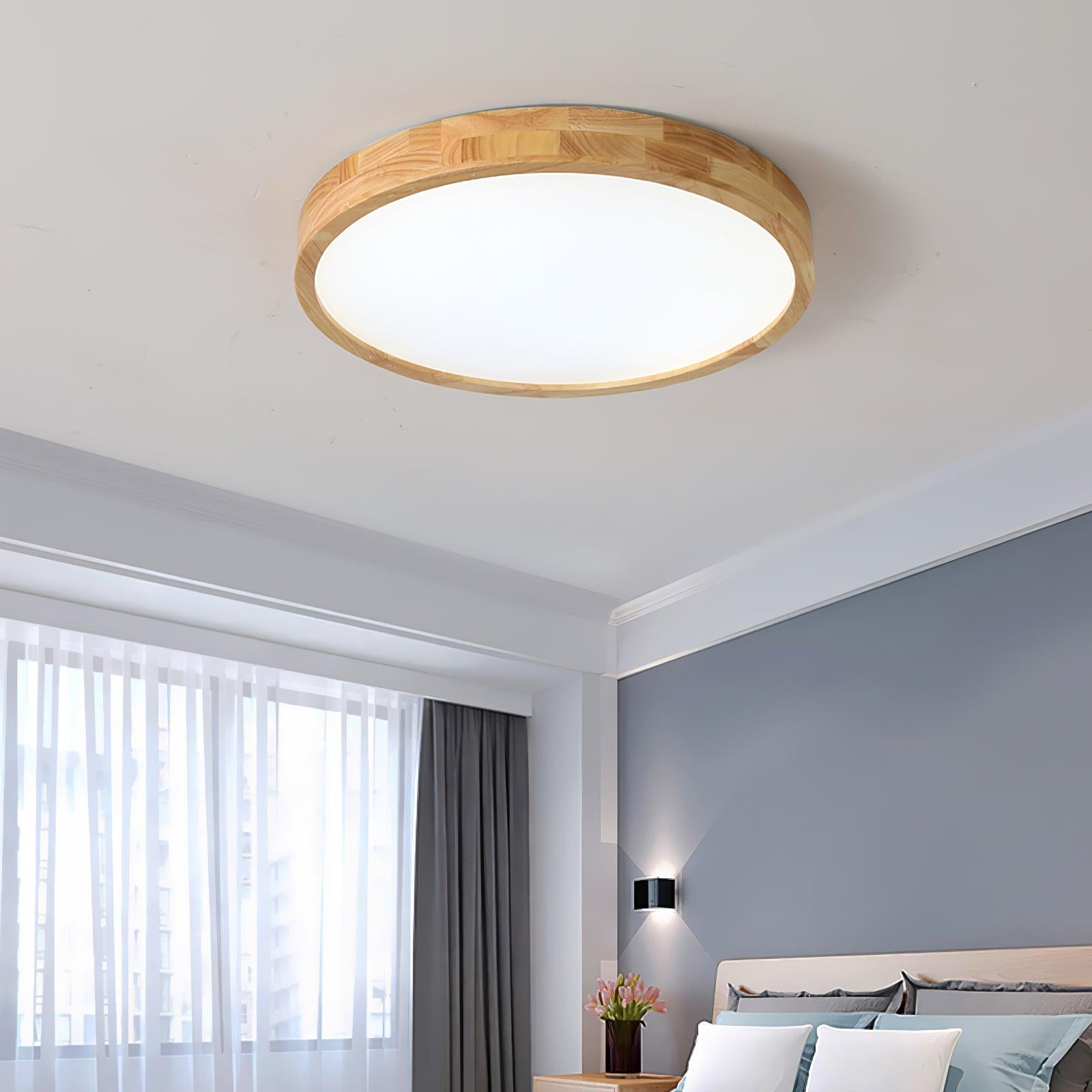 Muto Wooden Geometric Ceiling Light - image 9