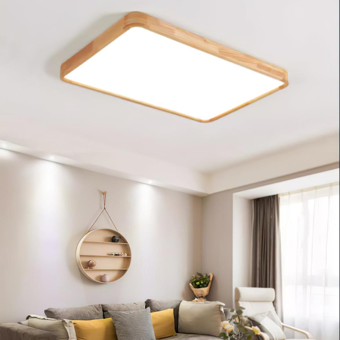 Muto Wooden Geometric Ceiling Light - image 10