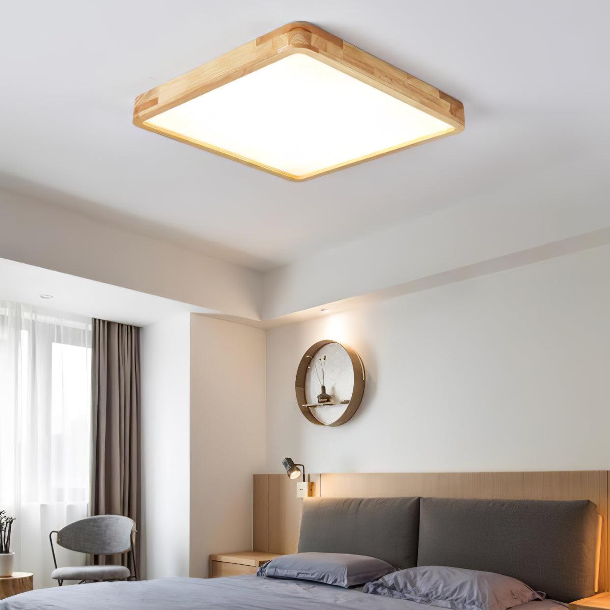 Muto Wooden Geometric Ceiling Light - image 12