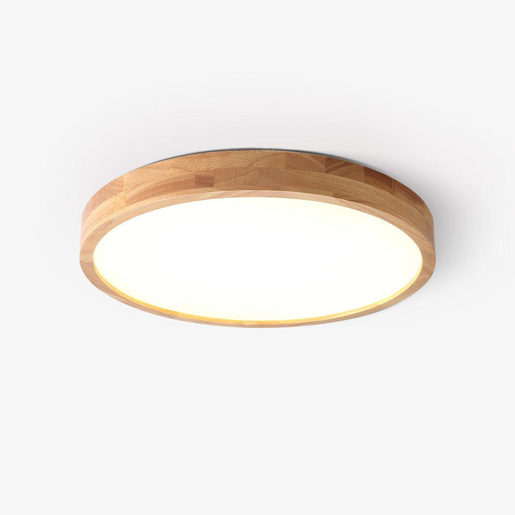 Lustra Ceiling Light Wooden Geometric LED