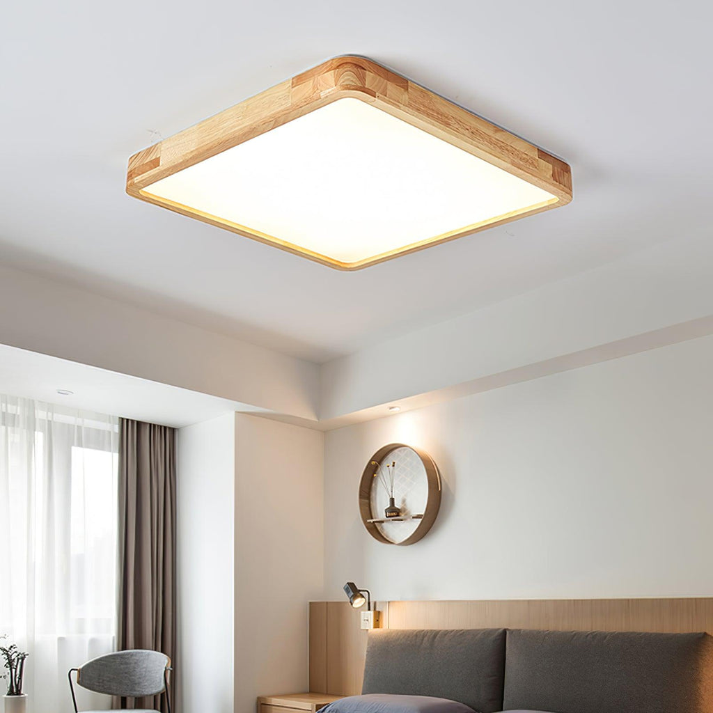 Muto Wooden Geometric Ceiling Light - image 11