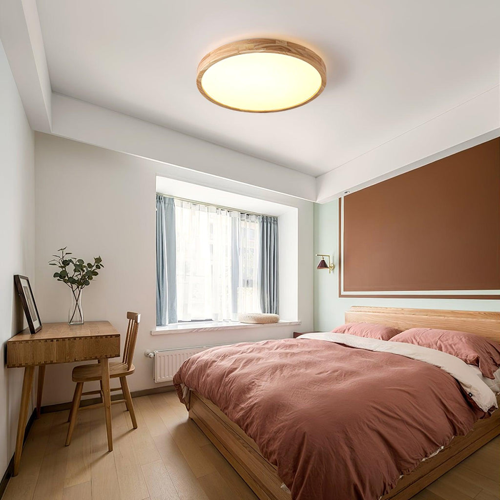 Muto Wooden Geometric Ceiling Light - image 8