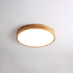 Muto Wooden Geometric Ceiling Light - Letslighting