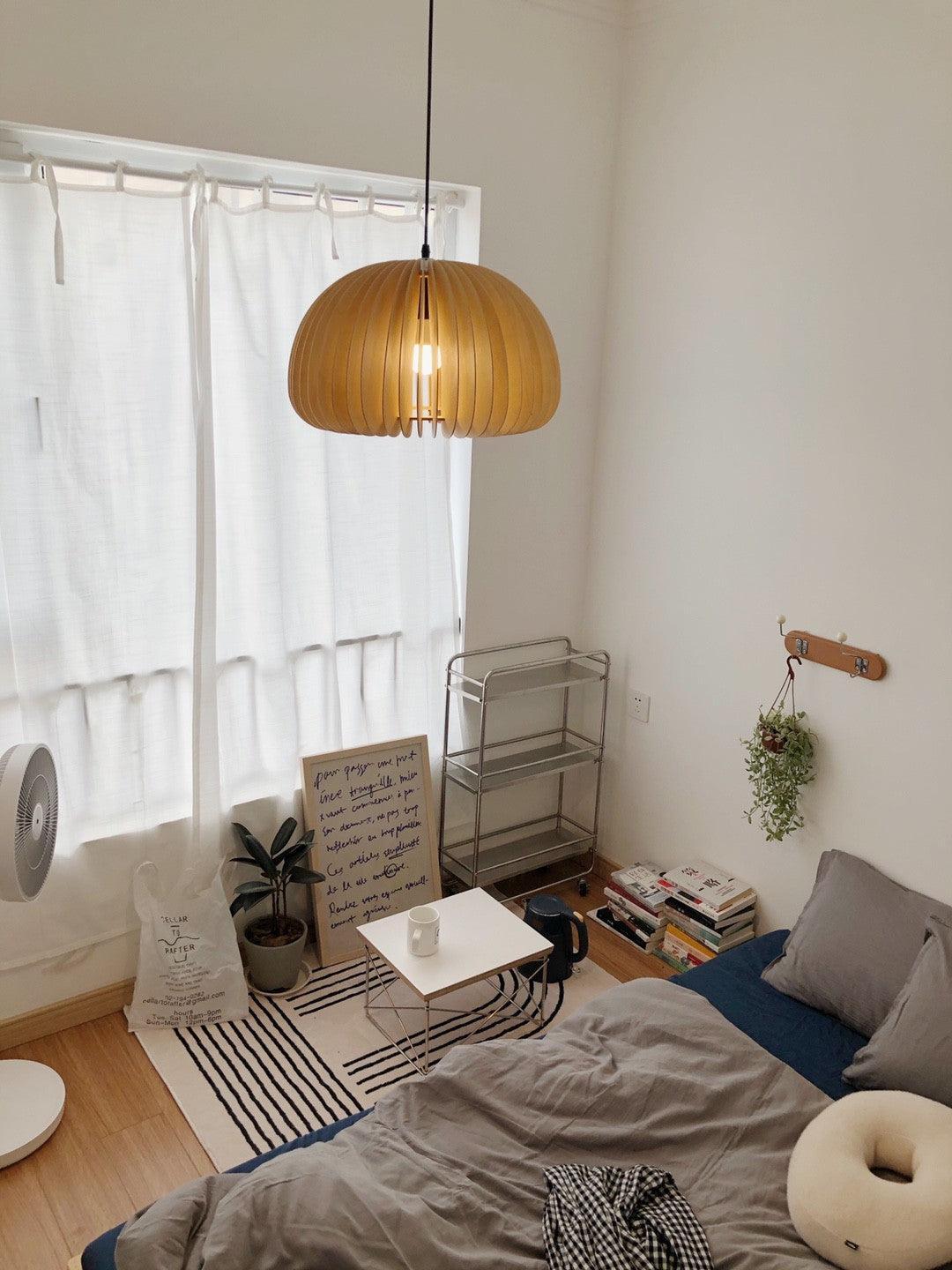 Orlenan Wood Retro Pendant Lights