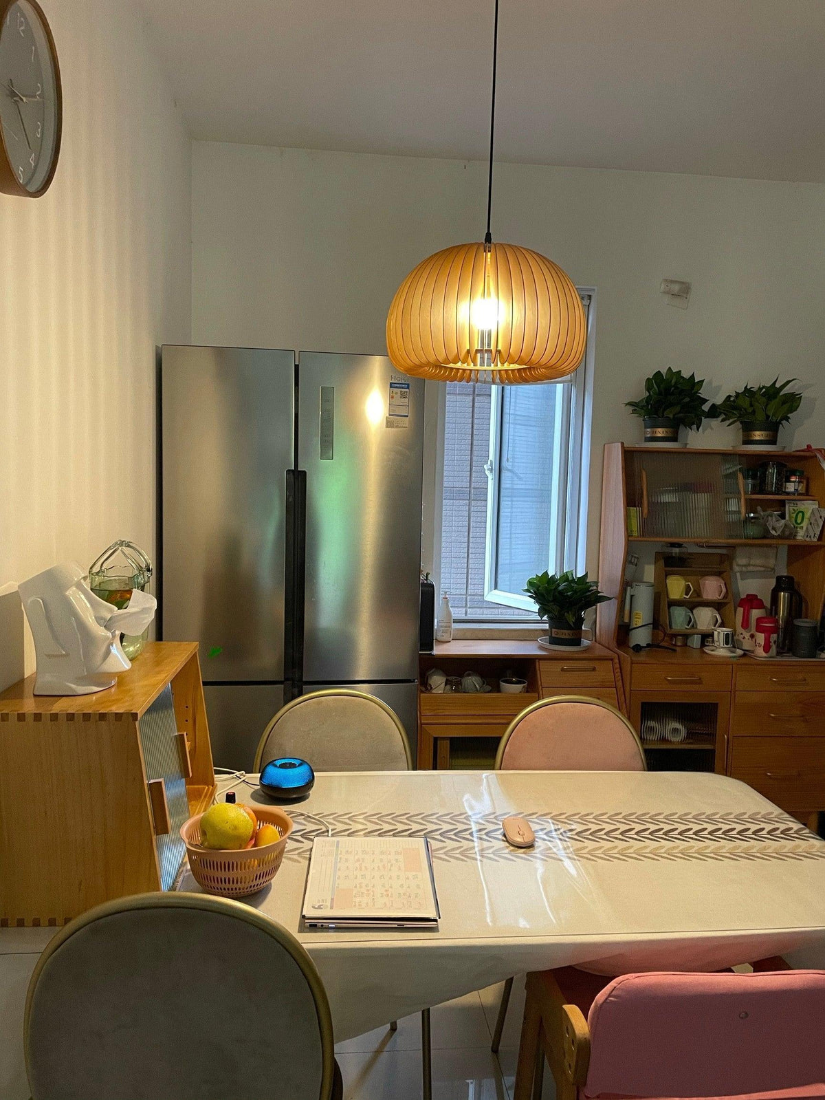 Orlenan Wood Retro Pendant Lights