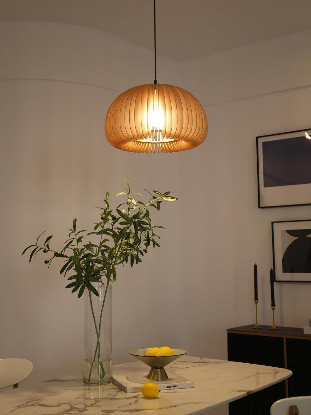Orlenan Wood Retro Pendant Lights