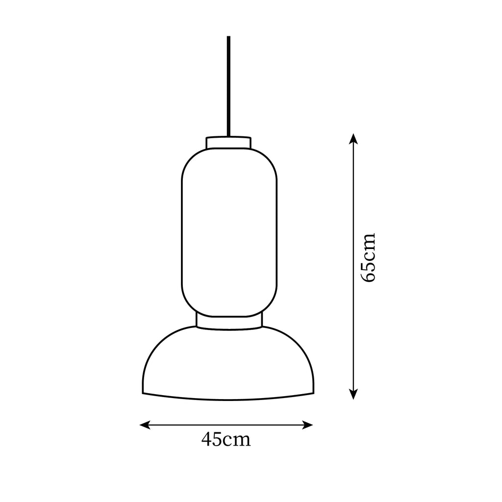 Xuan Hanging Lamp Paper Lantern Tranquil
