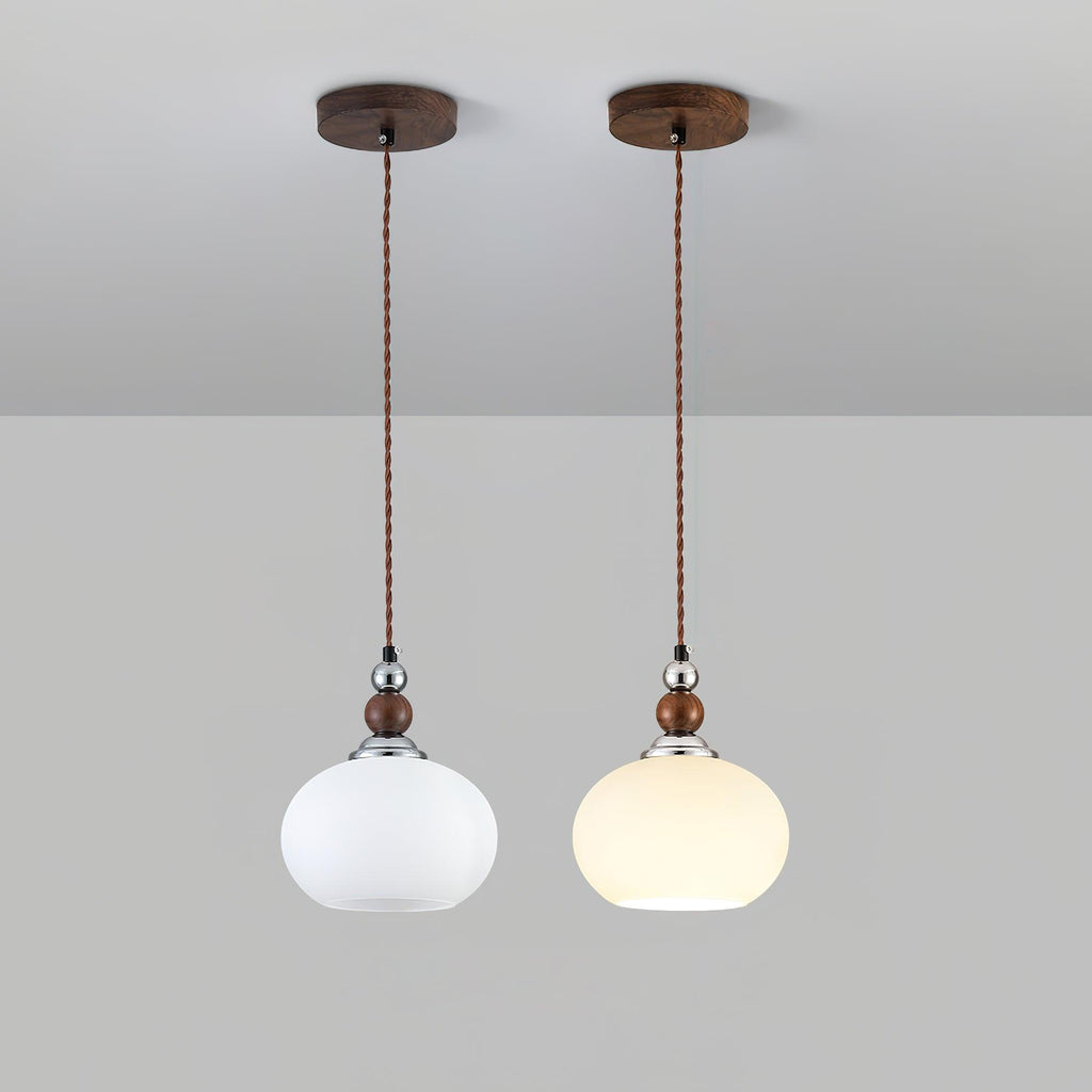 Luna Modern Glass Pendant Lamp