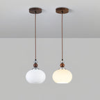 Luna Modern Glass Pendant Lamp