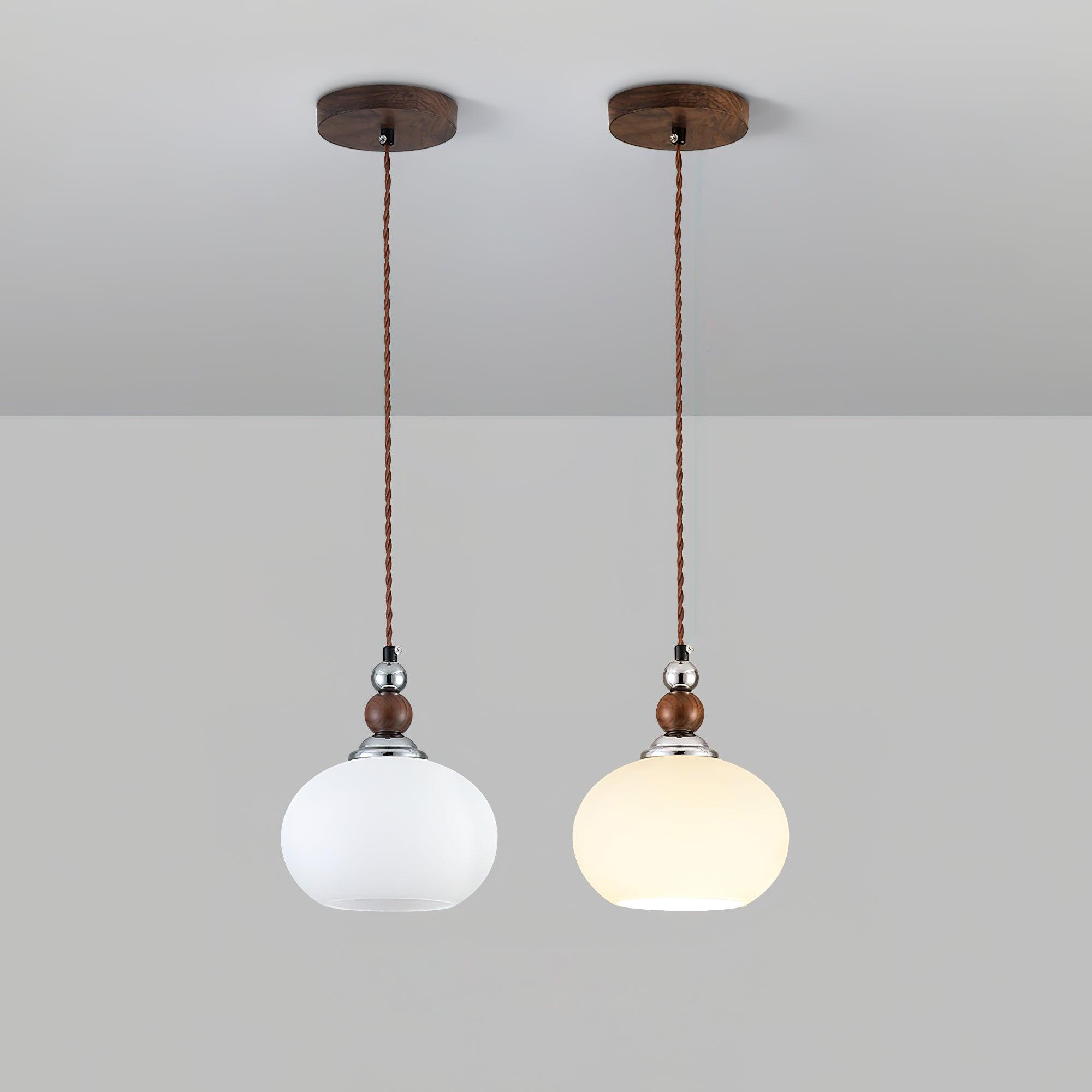 Luna Modern Glass Pendant Lamp