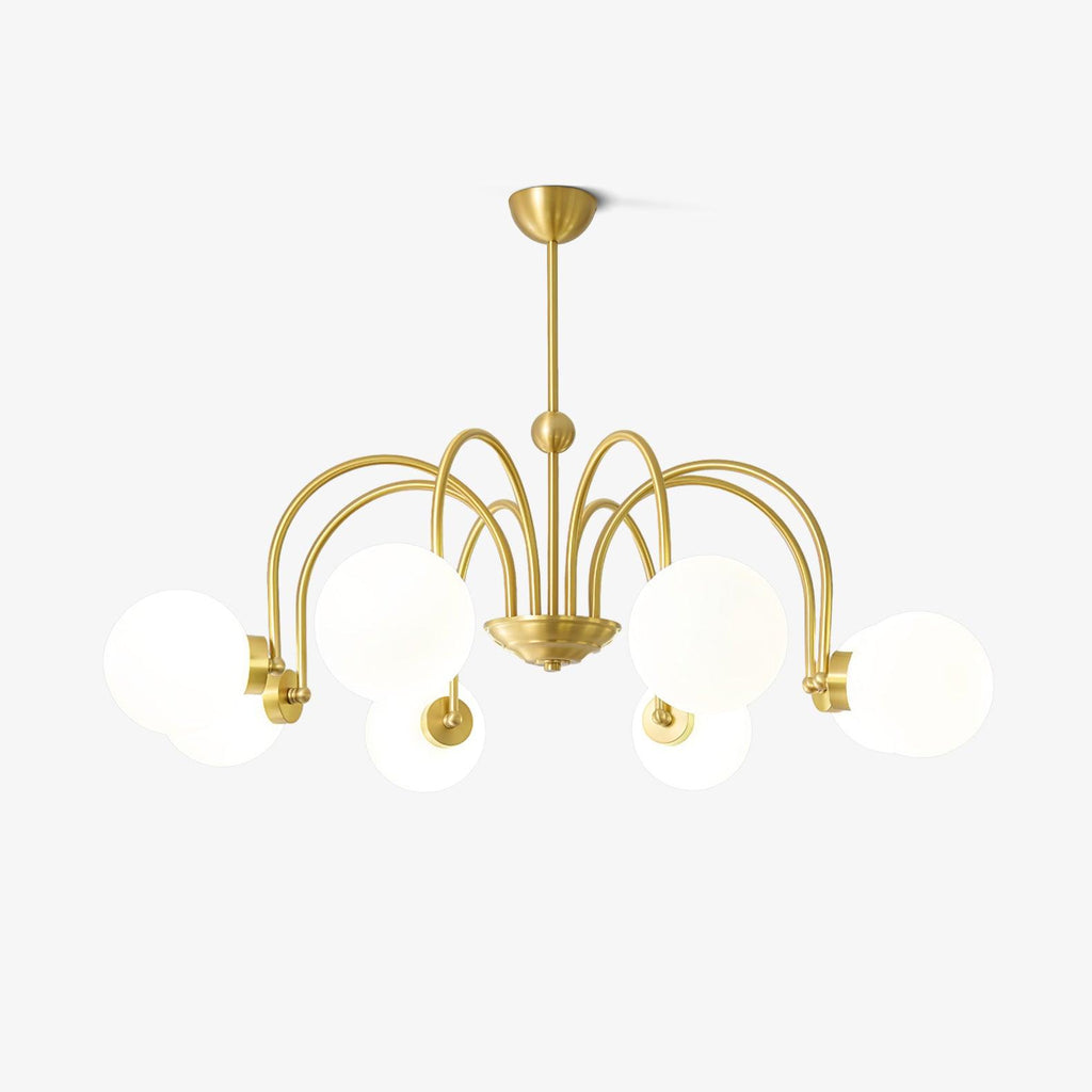 Aurora Luxe Glass Chandelier