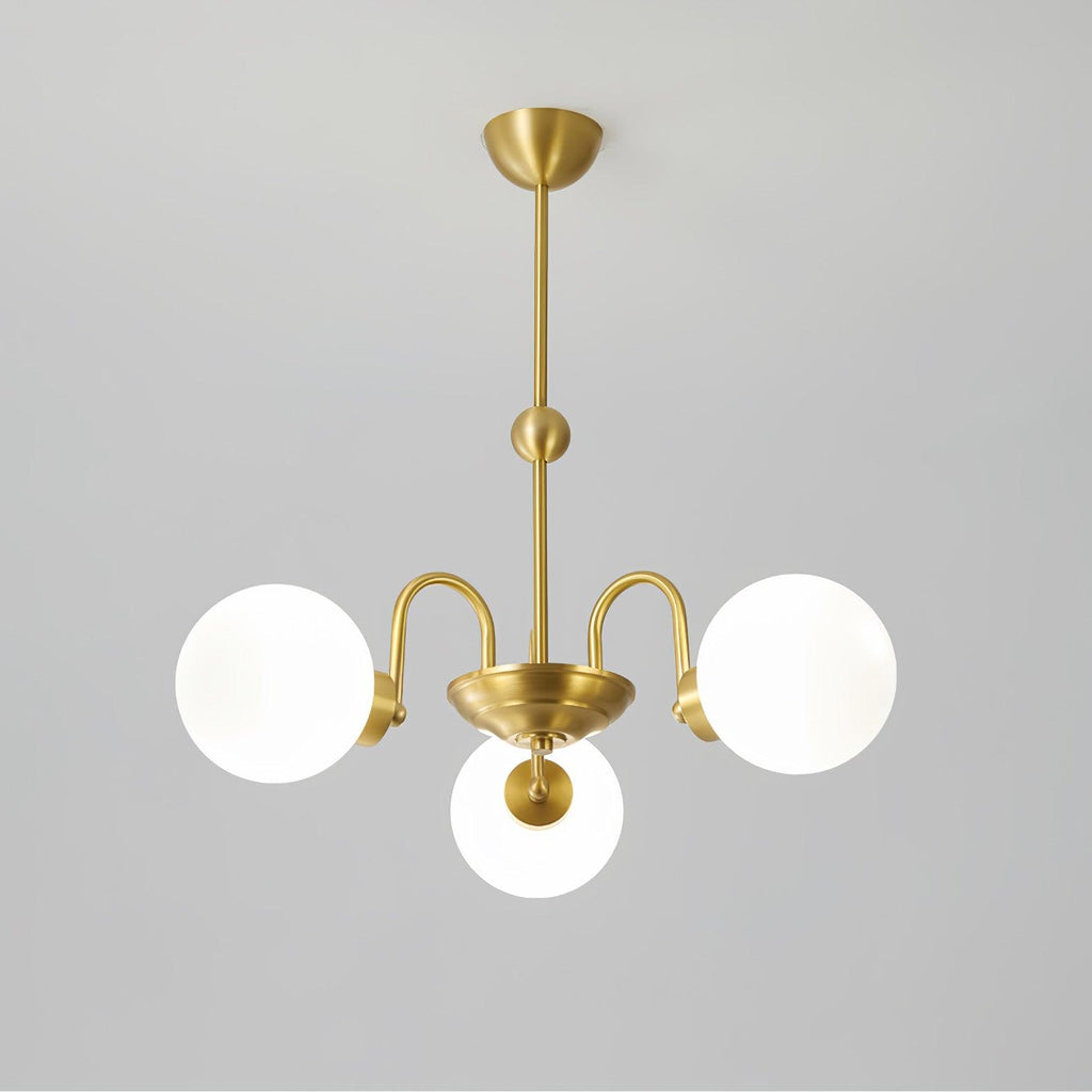 Aurora Luxe Glass Chandelier