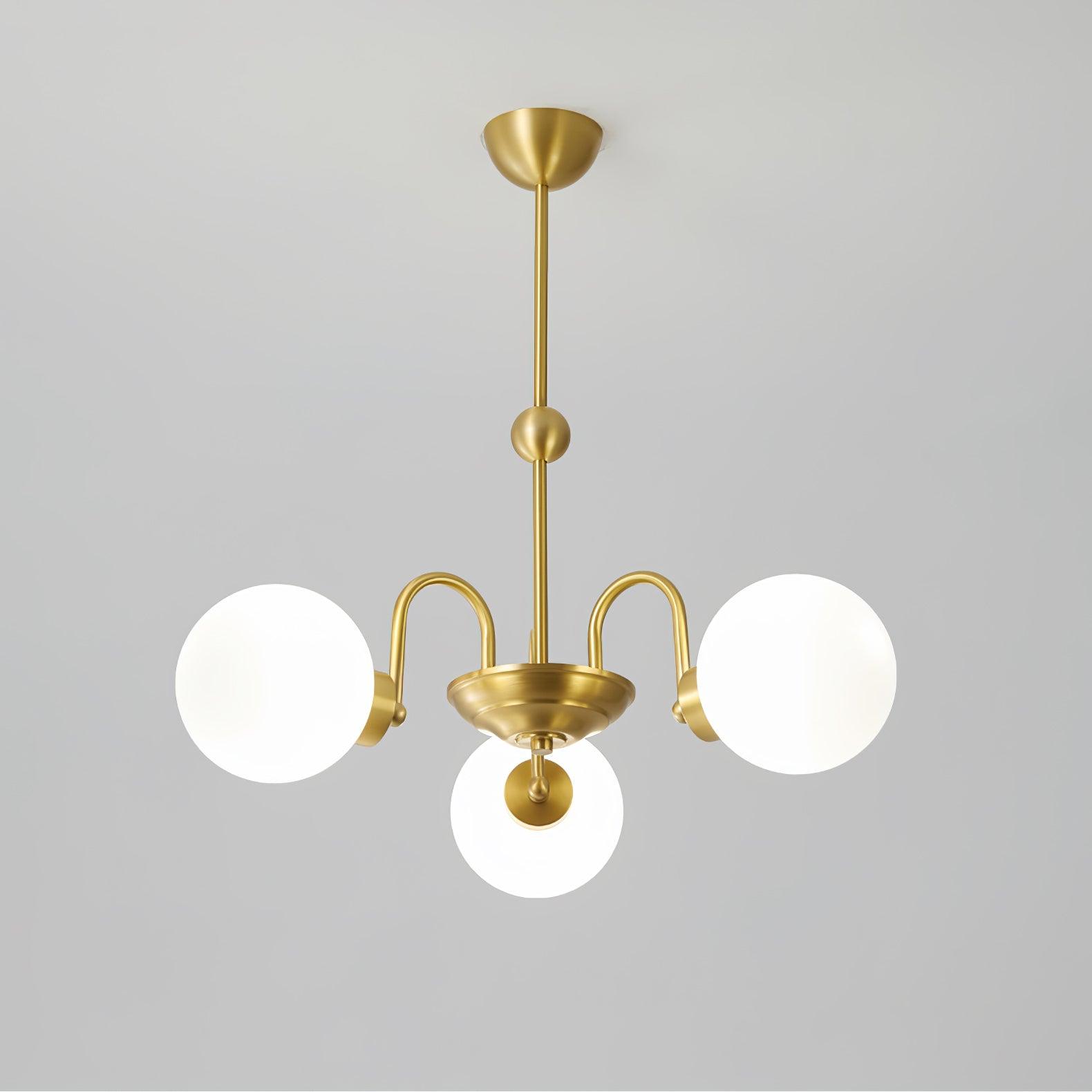 Aurora Luxe Glass Chandelier