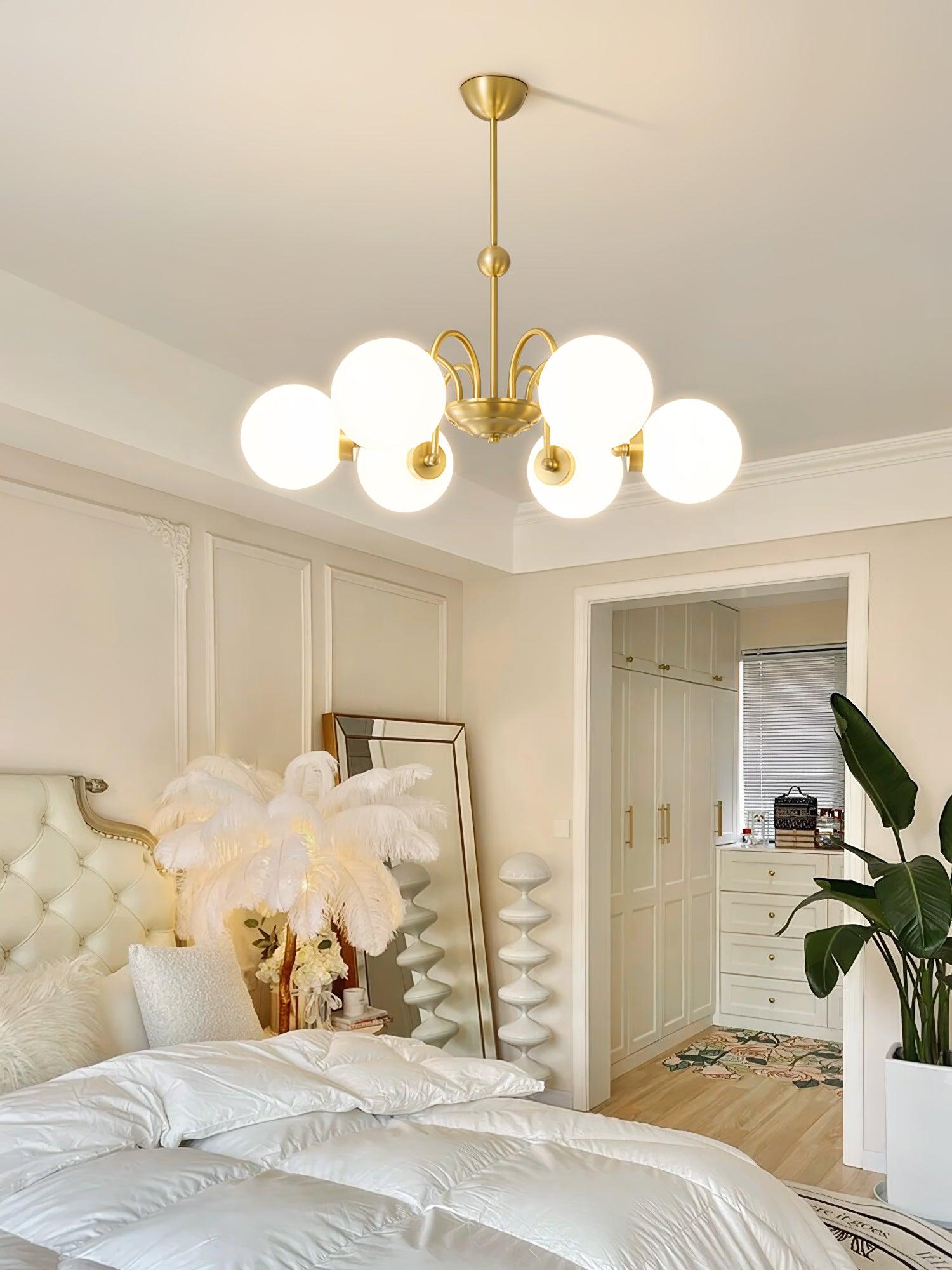 Aurora Luxe Glass Chandelier