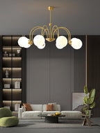 Aurora Luxe Glass Chandelier