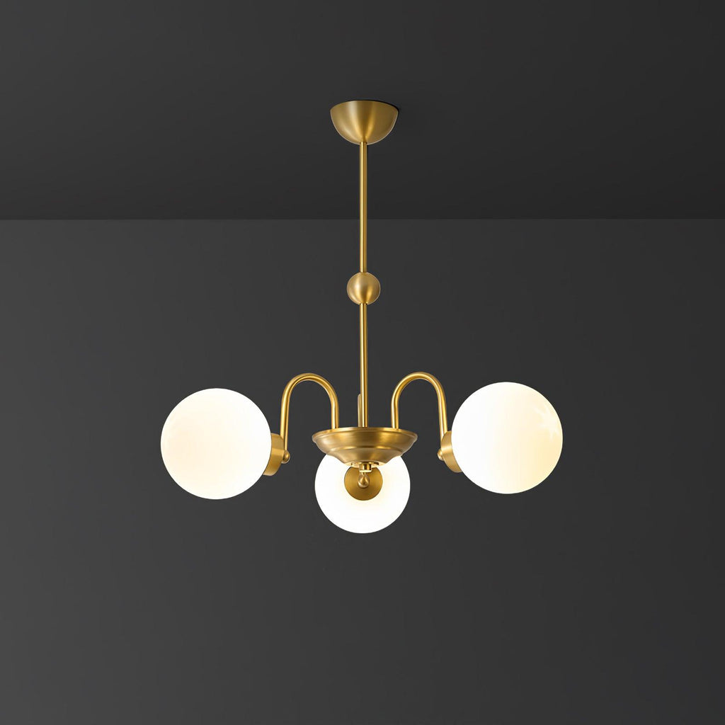 Aurora Luxe Glass Chandelier