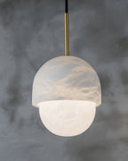 Aurzorus Modern Minimalist Art Alabaster Pendant Light
