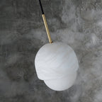 Aurzorus Modern Minimalist Art Alabaster Pendant Light