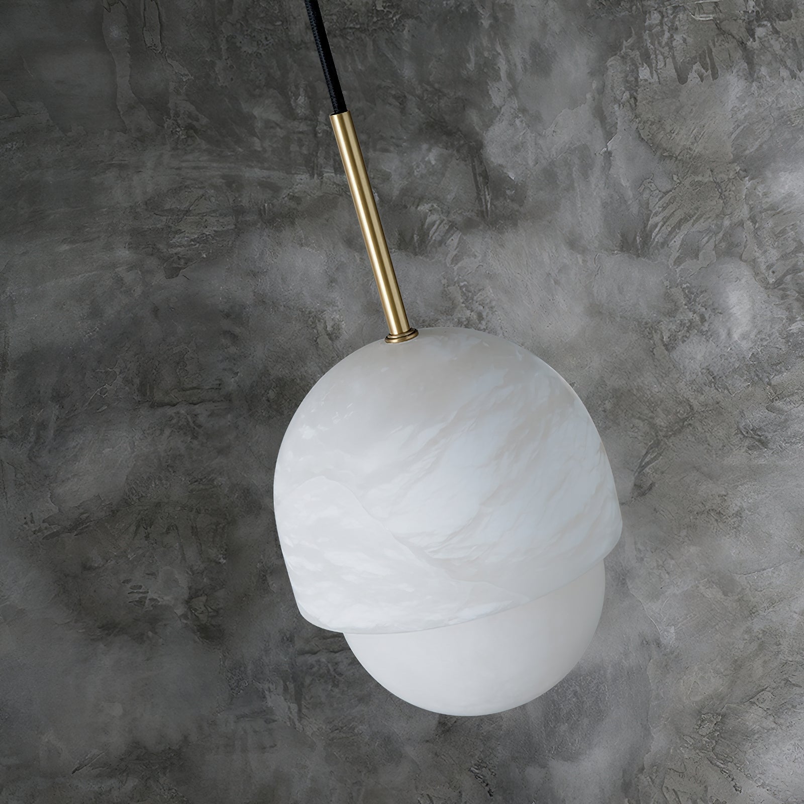 Aurzorus Modern Minimalist Art Alabaster Pendant Light