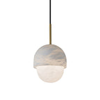 Aurzorus Modern Minimalist Art Alabaster Pendant Light