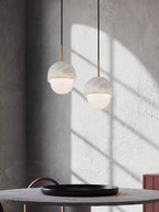 Aurzorus Modern Minimalist Art Alabaster Pendant Light