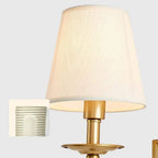 Silva Vintage Double Fabric Shades Wall Lamp - image 4