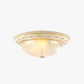 Silva Minimalist Flush Mount Ceiling Light Resin Living Room
