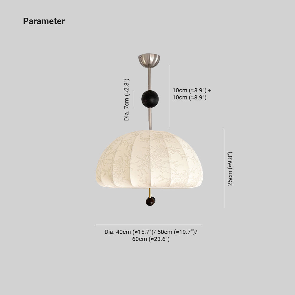 Ritta Retro Design LED Pendant Light Study Bedroom