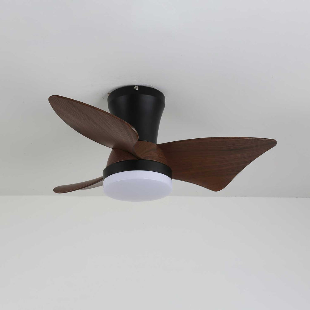 Caspian Modern Wood Ceiling Fan Light