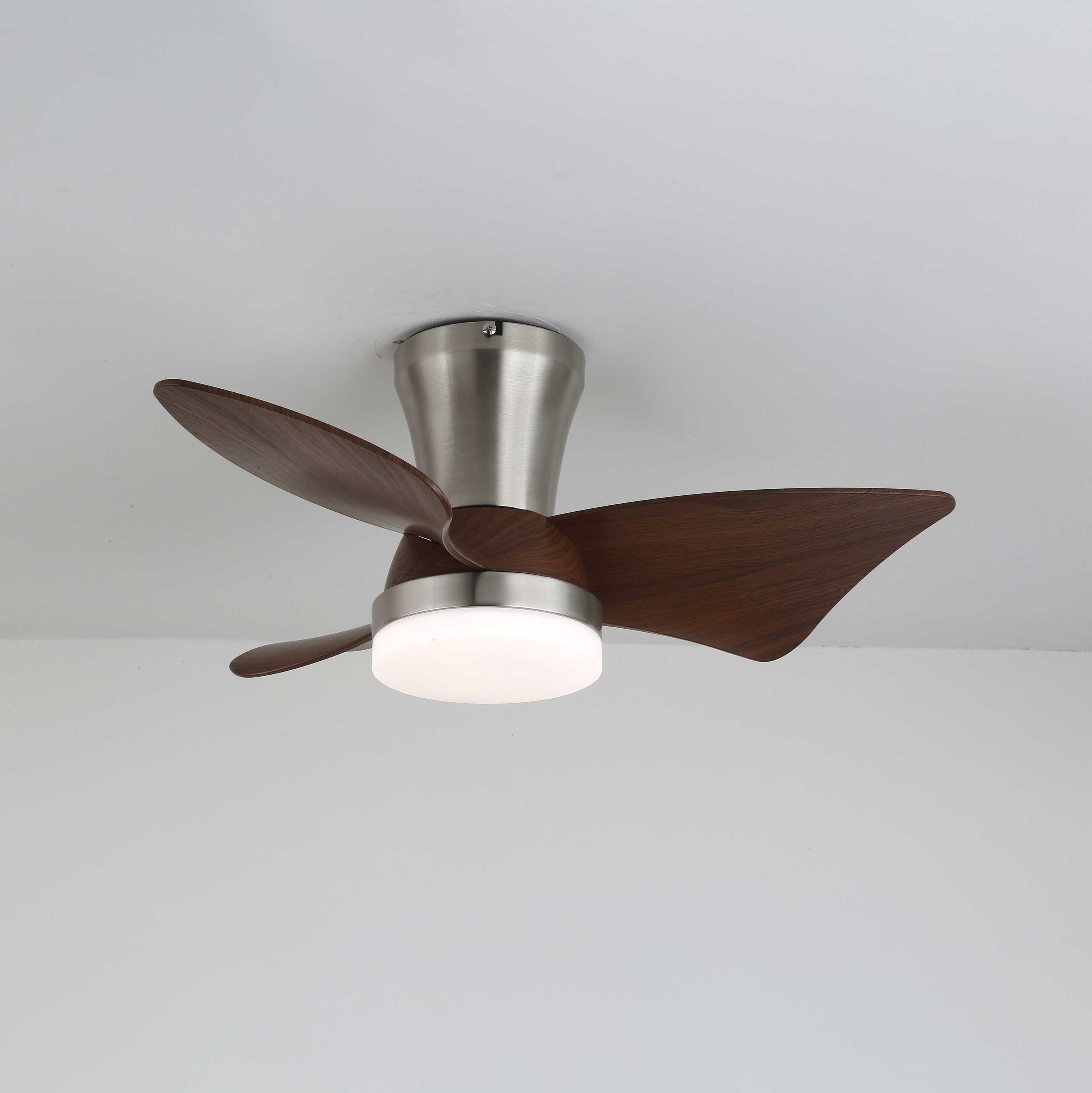 Caspian Modern Wood Ceiling Fan Light