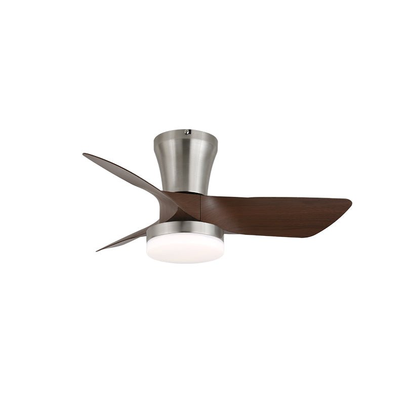 Arden Minimalist Wood Ceiling Fan Light