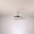 Aveline Modern Black Ceiling Fan Light