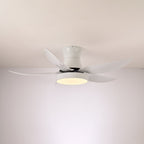 Aveline Modern Black Ceiling Fan Light