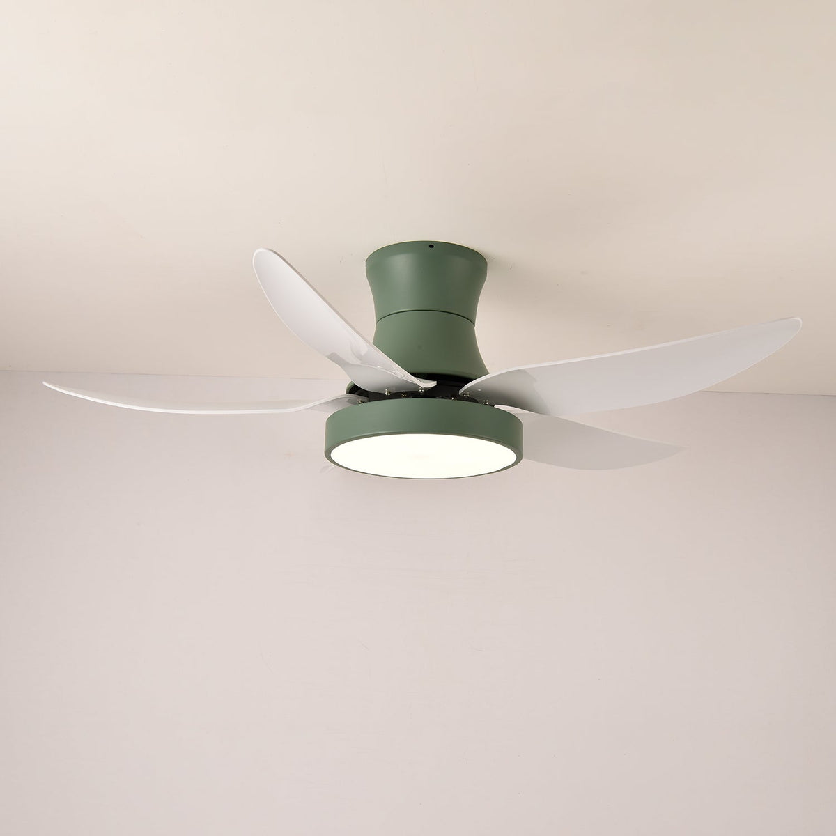 Aveline Modern Black Ceiling Fan Light