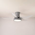 Aveline Modern Black Ceiling Fan Light