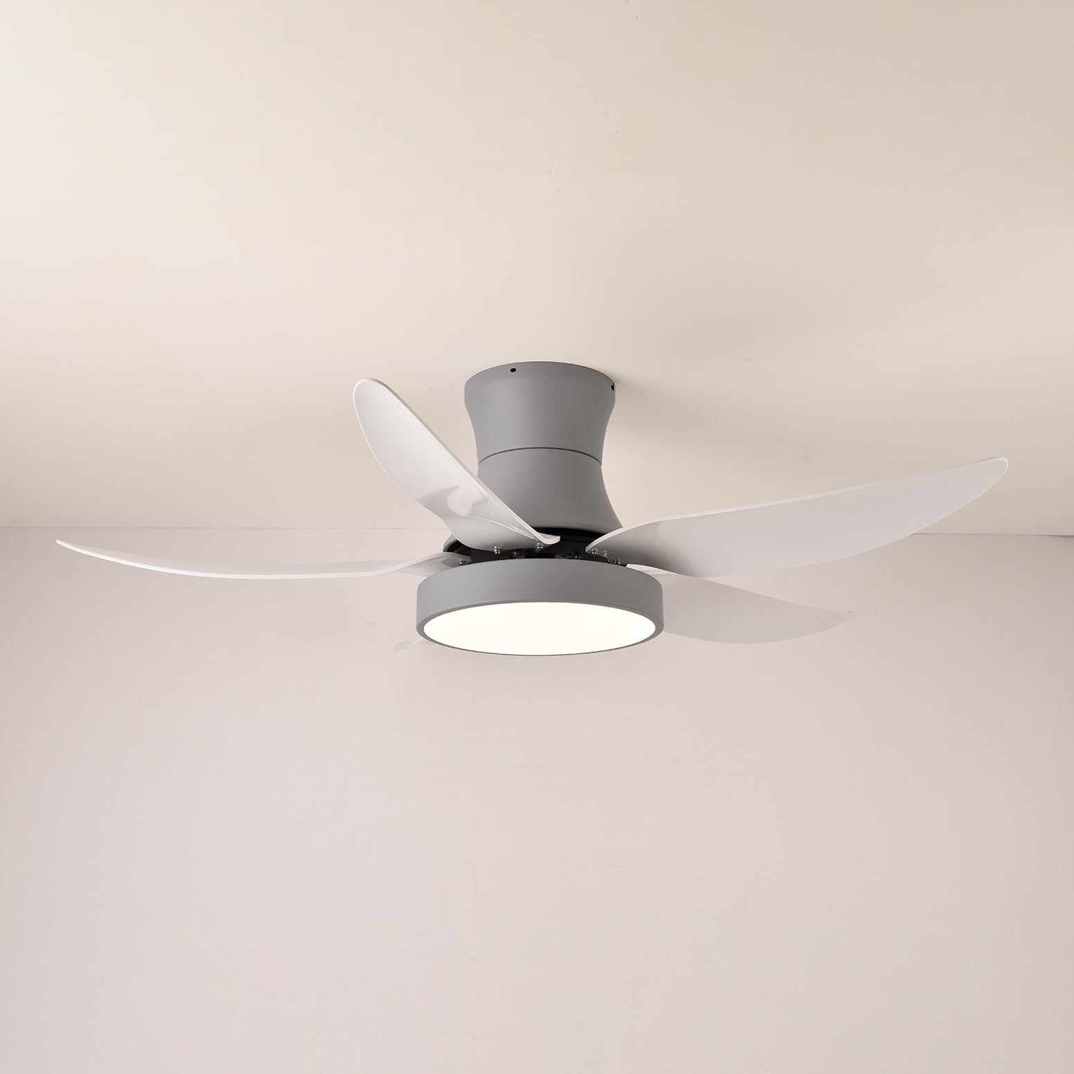 Aveline Modern Black Ceiling Fan Light