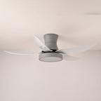 Aveline Modern Black Ceiling Fan Light