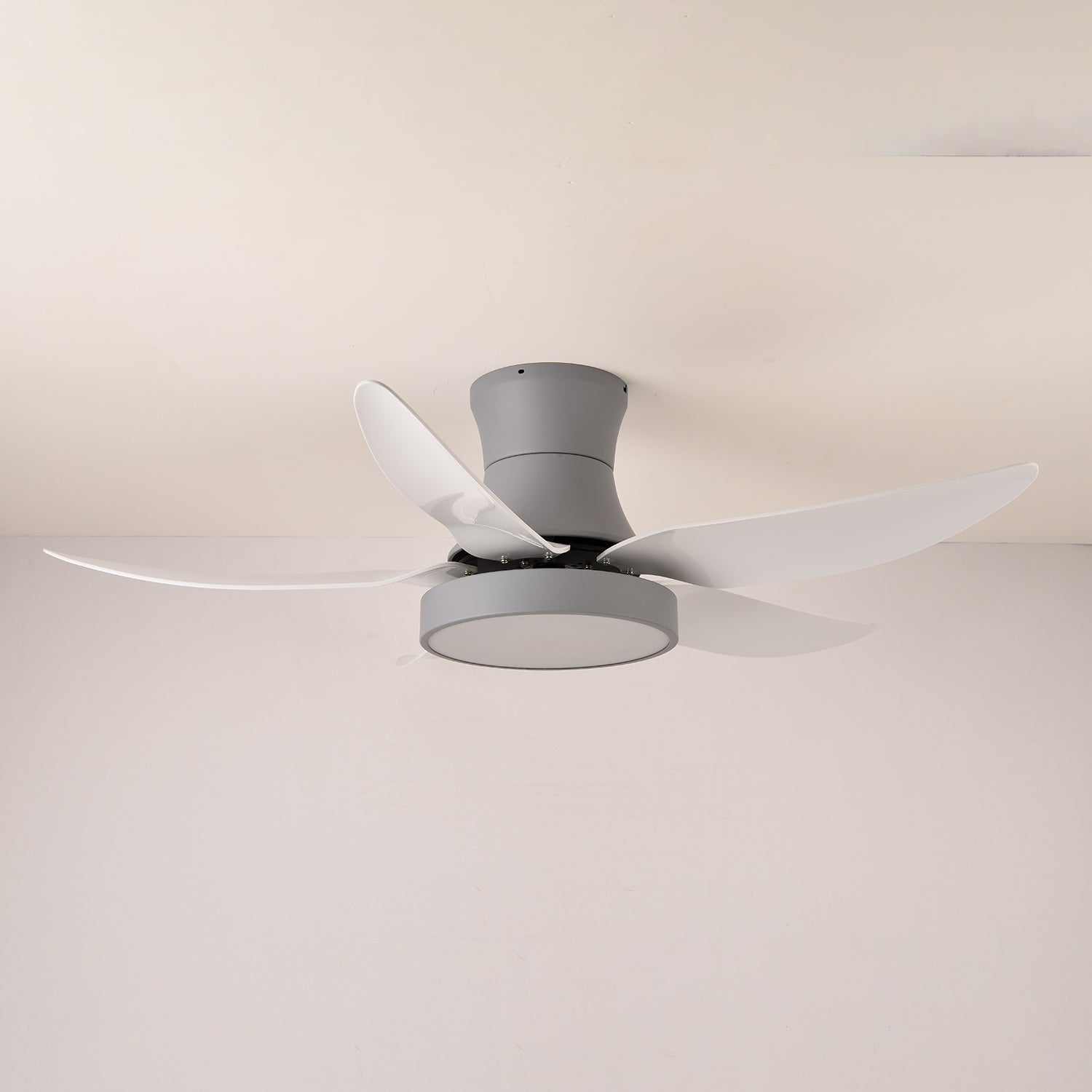 Aveline Modern Black Ceiling Fan Light