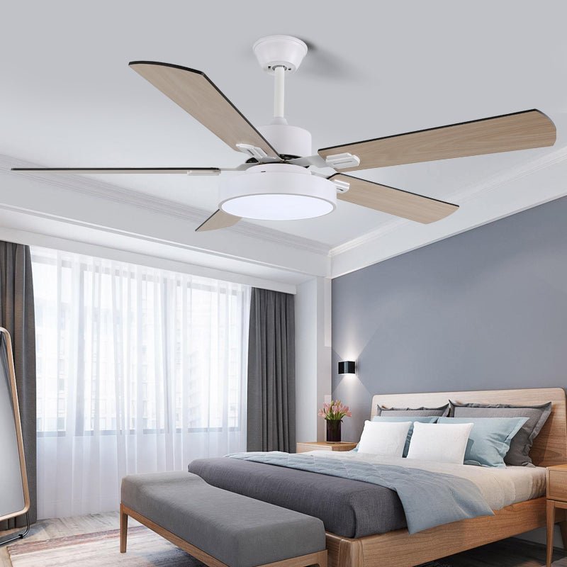 Aveline Modern Wood Ceiling Fan Light