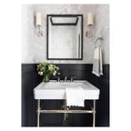 Ernorora Vintage Industrial Brass Fabric Wall Lamp
