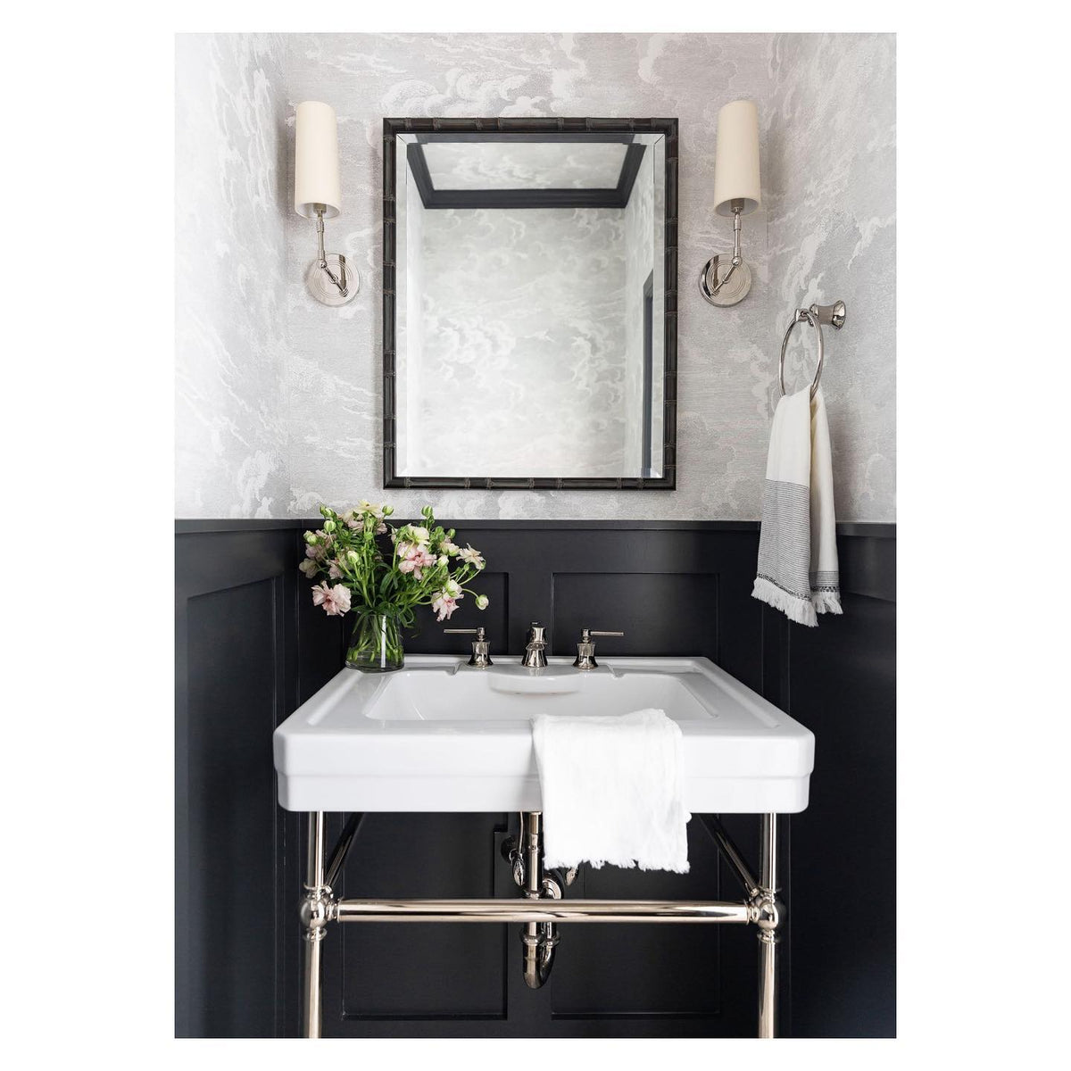 Ernorora Vintage Industrial Brass Fabric Wall Lamp