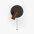 Alaric Industrial Travertine Wall Light