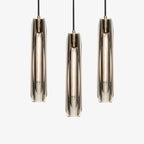 Arisha Brass Designer LED Glass Pendant Lamp - image 6