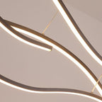 Arisha Curved Linear Pendant Light
