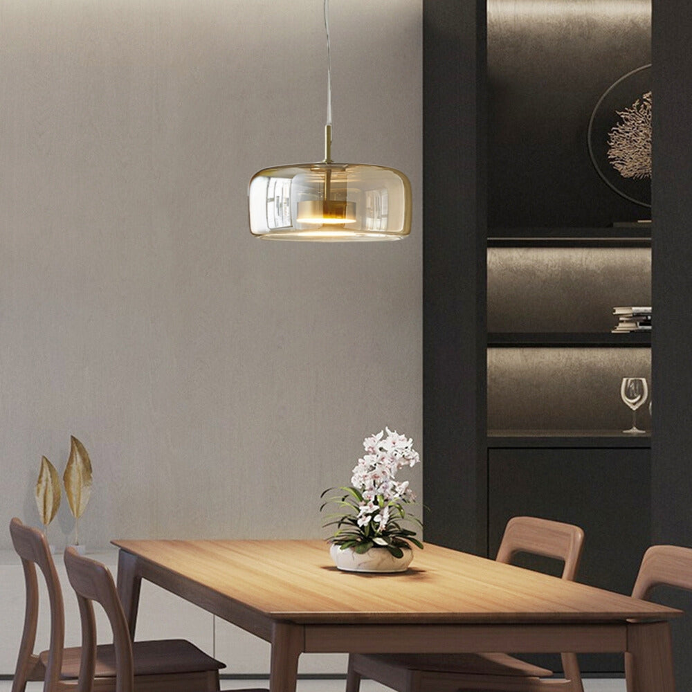 Aria Modern Glass Pendant Light