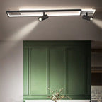 Aim Modern Geometric Ceiling Light with Spotlight
