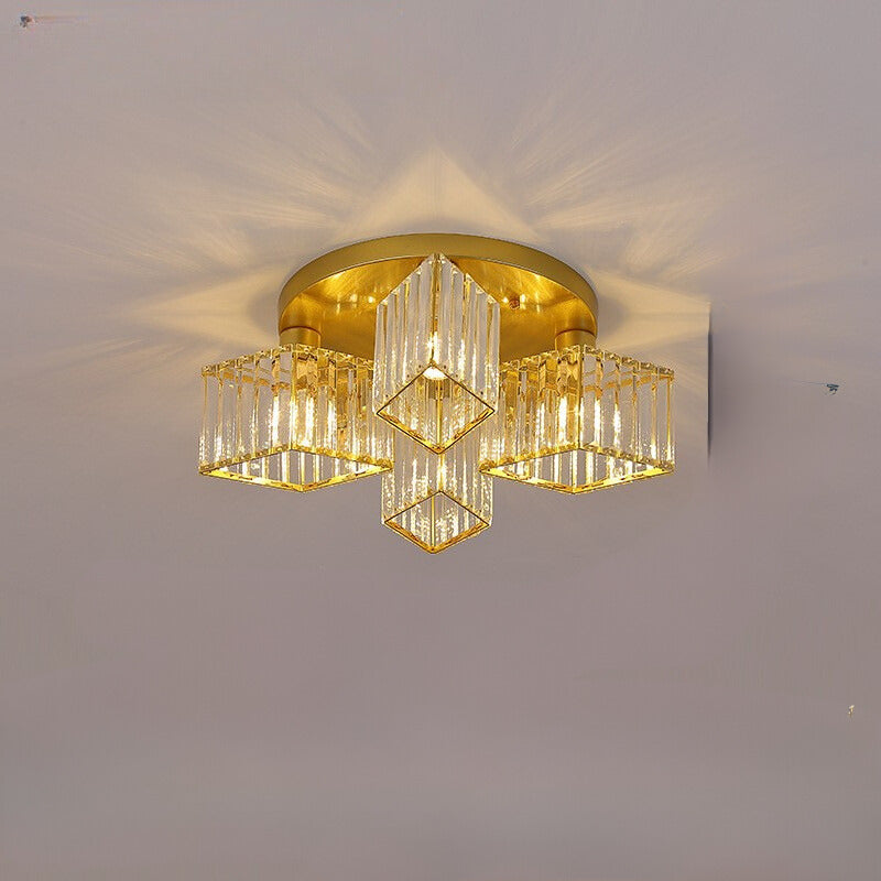 Kristy Modern Ceiling Light  Crystal Living Room