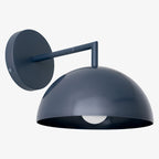 Chroma Minimalist Metal  Dome Sconce
