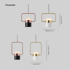 Arisha Modern Industrial Scandinavian Glass Pendant Light