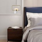 Arisha Modern Industrial Scandinavian Glass Pendant Light